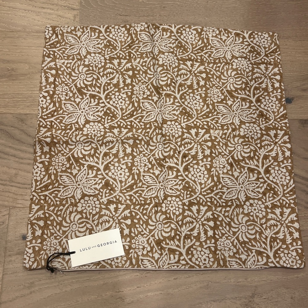 Lulu and Georgia New Clea Linen Pillow cover 20x20